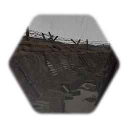 WWI - Frontline Trench-Asset