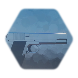 Colt 1911 Pistol (+ Bullet)