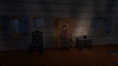 Evil Dead Cabin interior