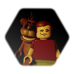 (LEGO FNAF) Golden Freddy