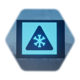 Ice Hazard Sign