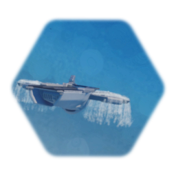 Helicarrier low poly