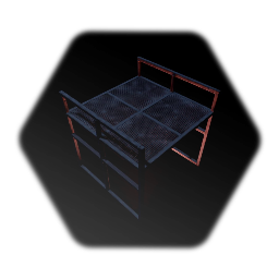 Industrial Platform With Railing