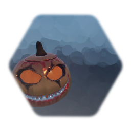Remix of All Hallows' Dreams Pumpkin Template