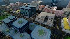 Every tv show and every video game characters in a city