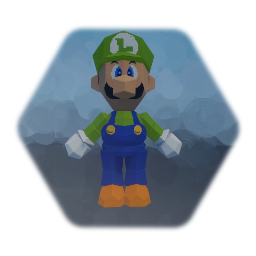 SM64 beta luigi model