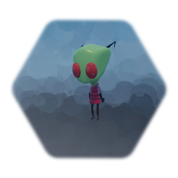 Remix of Invader zim character