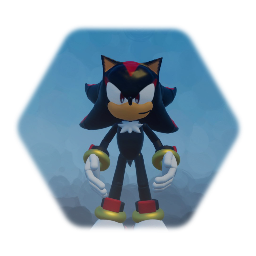 Sonic adventure DX puppet (Shadow The hedgehog) edition