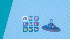 Fixed Character select meta runner racing speed Kart circuit