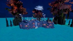 Meridian Forest Waterfall island