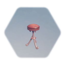 Saloon Wooden Bar Stool - TCSLN08