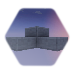 Smooth Stone Slab Block · Minecraft *(Opaque Square Flecked!)*