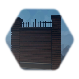 Red brick wall