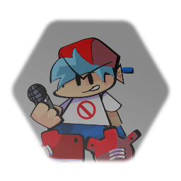 Friday Night Funkin - Boyfriend 2D V1 (OLD)