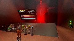 Space station to core room