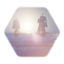 AC Black flag schooner