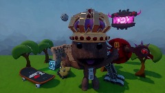 A screenshot taken in Dreams. 5 of 8.