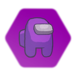Purple Among Us Crewmate