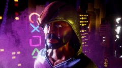 The blind man (lighting and sculpture practice