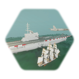 Aircraft Carrier  USS Collab /CV 69/