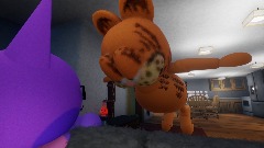 Garfield ruins Bob's day.