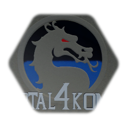 Mortal Kombat 4 Dragon logo