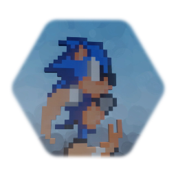 Sonic sms running sprite