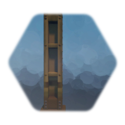 Rusty Metal Pillar