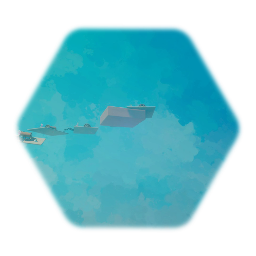 Huge duck and the krusty crab