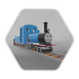 Edward the Blue Engine In GoogolChooChoo3D Style