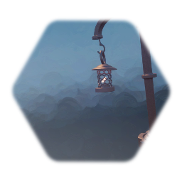 Street Lamp with Candle