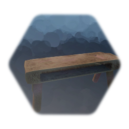 Scuffed Wood Table