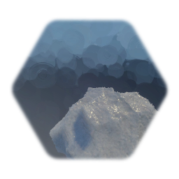 Ice boulder