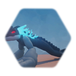 Abyss Axial the black abyss dragon