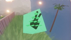 A Lawn Being Sprinkled by David Hockney walk around version