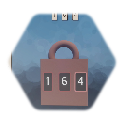3 Digit Padlock
