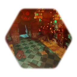 Tricobalt's Temple Room