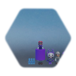The Recolored Mario Movie Extra Characters