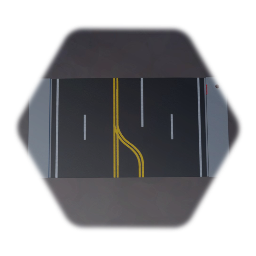 4 Lane Street Section w/ Left Turn