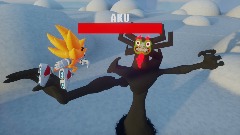 Sonic VS Aku