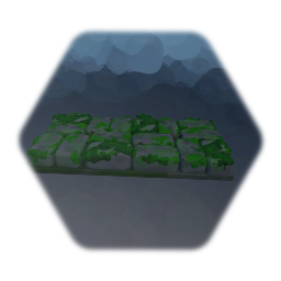 Mossy Stone Bricks (3x6)