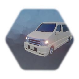 日産エルグランド　ランダムカラー　自動運転