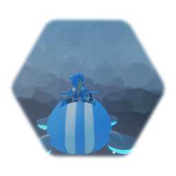 Tari in a Hovercraft meta runner racing 5