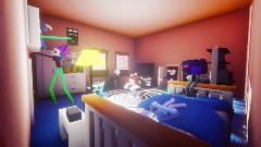 the stuffes' chaotic house