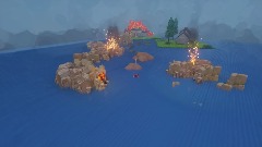 The ocean and the fire