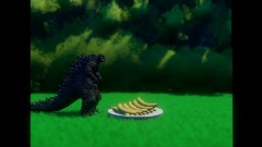 These Are Pretty Cool Bananas with godzilla