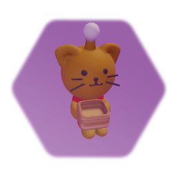 Imp cat sake mascot