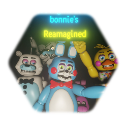 Five nights at toy bonnie's Reimagined cast V2
