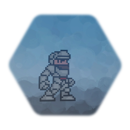 Pixel art Sir Arthur (Ghosts n Goblins)