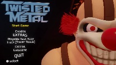 Twisted Metal Title Screen